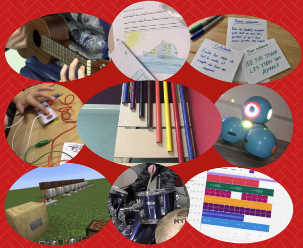 Image représentant la ressource: Activer les forces créatives de chaque élève par un projet interdisciplinaire : un Guide pédagogique d'activités mathématico-musicales.