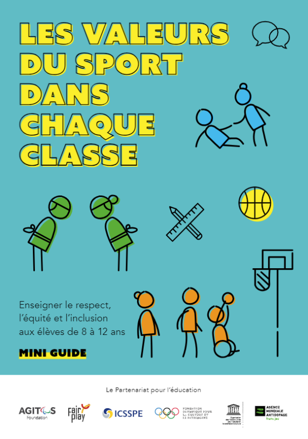 Image représentant la ressource: Les valeurs du sport dans chaque classe.
