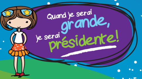 Image représentant la ressource: Quand je serai grande, je serai présidente!