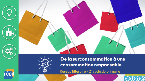 Image représentant la ressource: De la surconsommation à une consommation responsable : réseau littéraire.