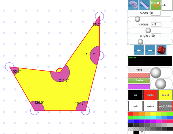 Polygon Explorer. | L'École ouverte