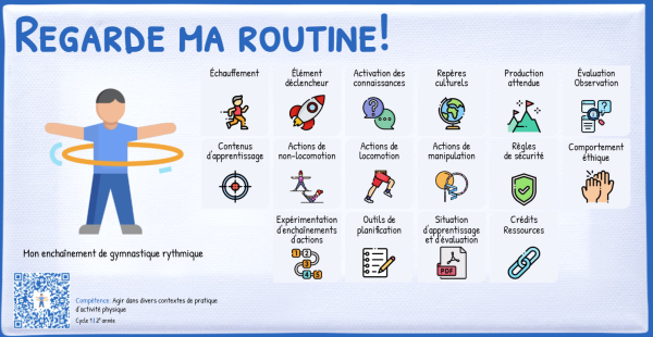 Image représentant la ressource: Regarde ma routine!
